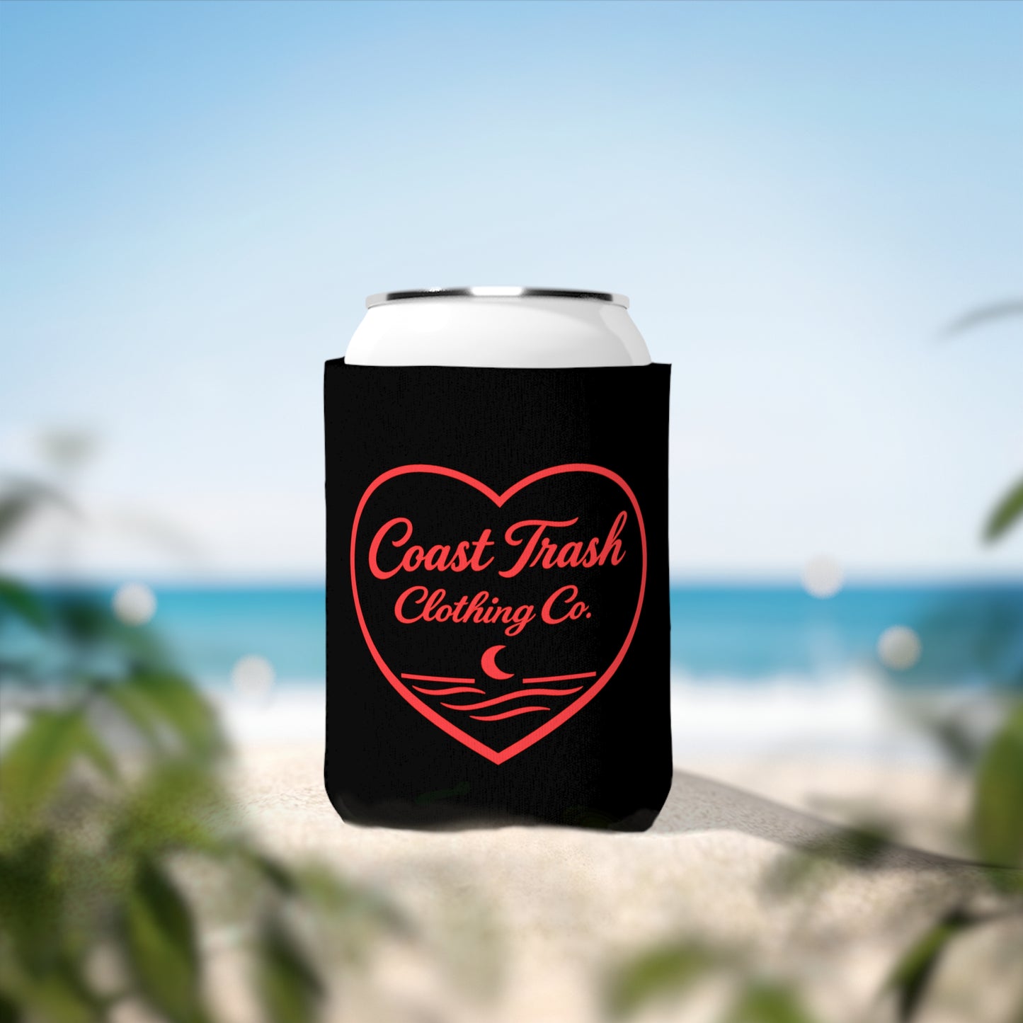 Coast Trash Clothing Valentine's Koozie