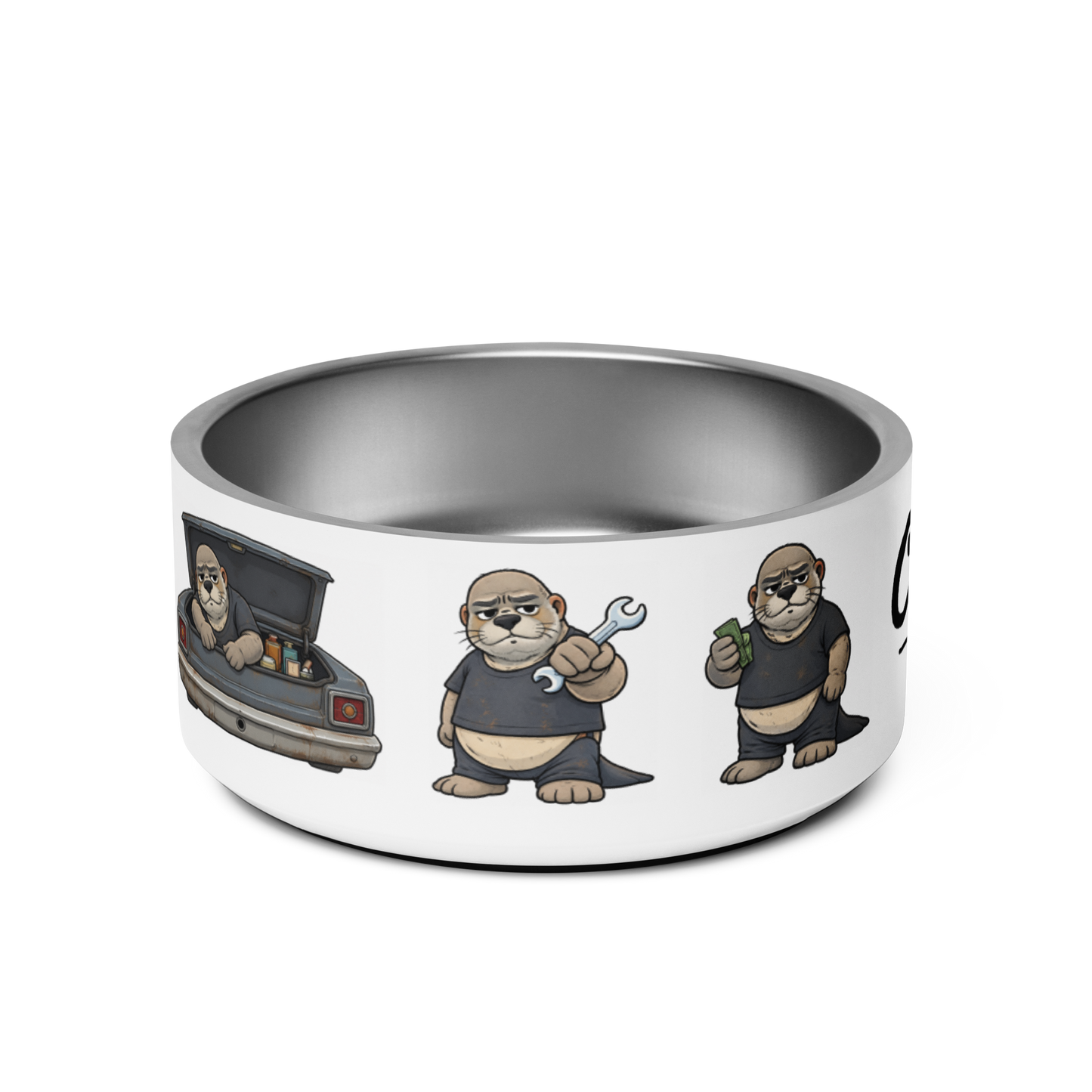 Grifty the Seal Pet Bowl