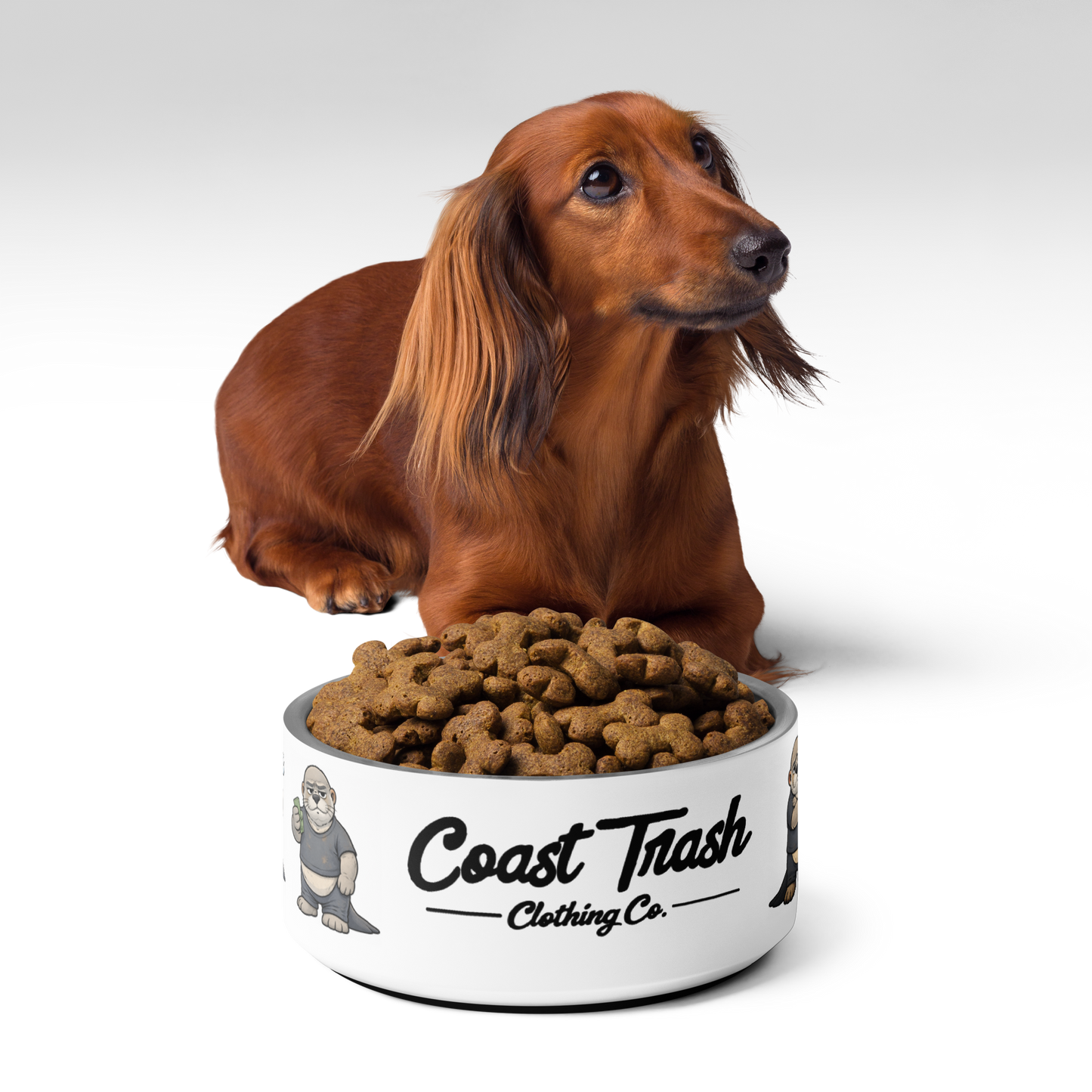 Grifty the Seal Pet Bowl